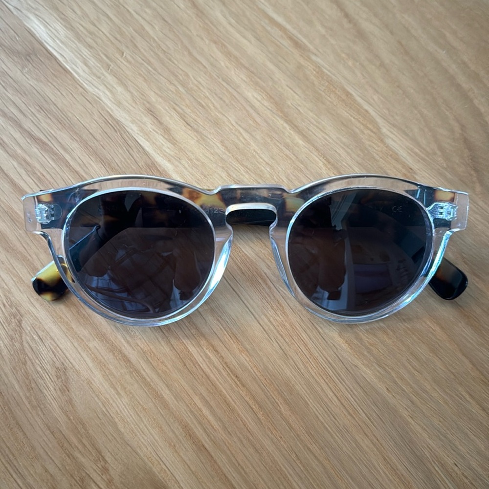 Illesteva Leonard sunglasses clear/tortoise shell